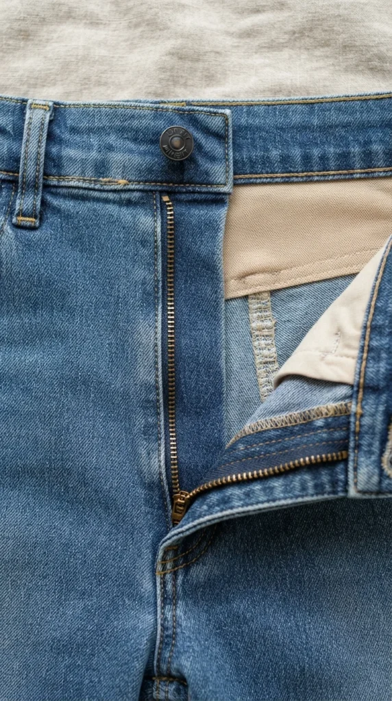 Panel-Structured Tummy Control Jeans