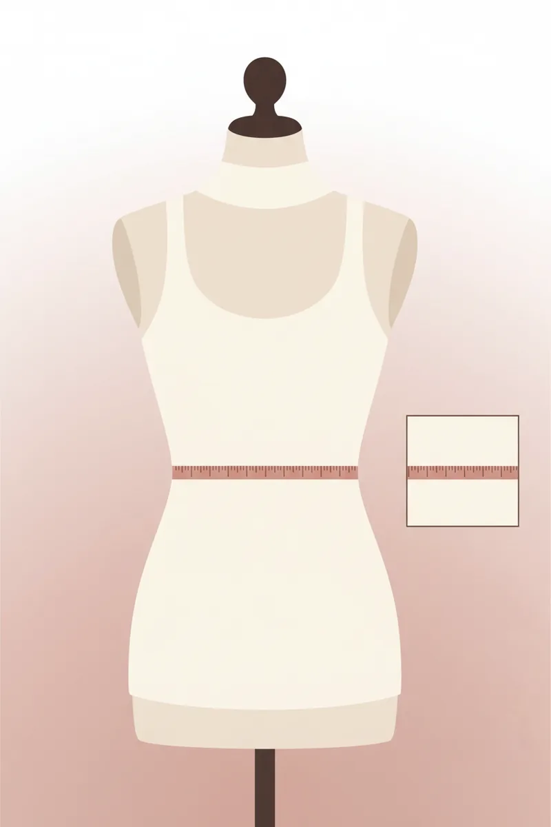 Female body measurement guide