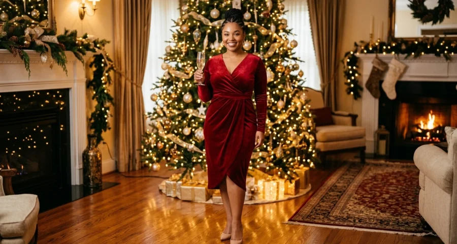 Christmas Outfit Ideas For Curvy Women (2026 Guide)