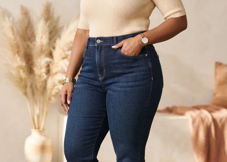 How to Choose the Best Jeans for a Chubby Tummy and Wide Hips