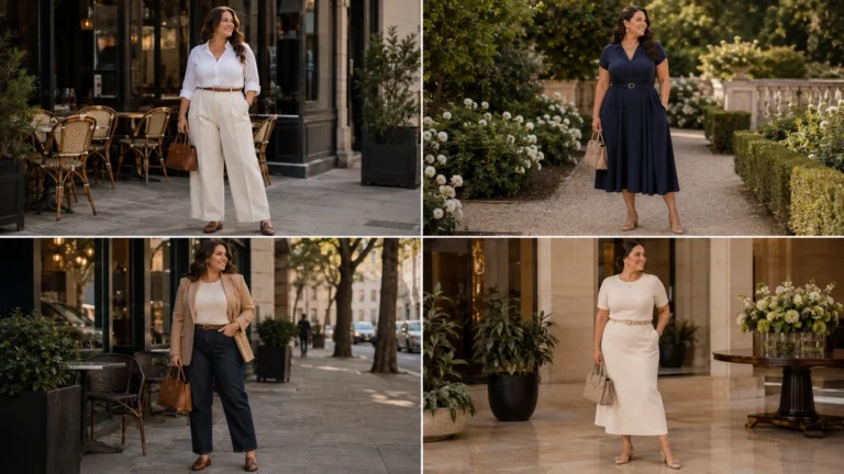 Old Money Outfits for Curvy Women