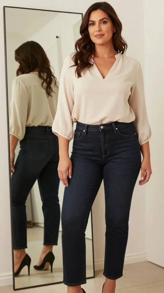 Mid-Rise Pants