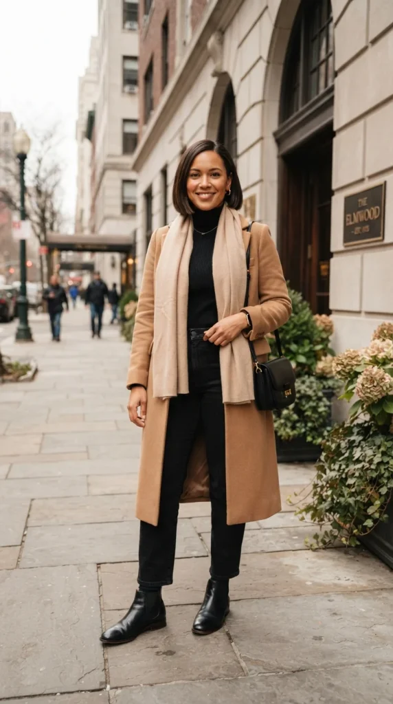 Winter Denim Warmth