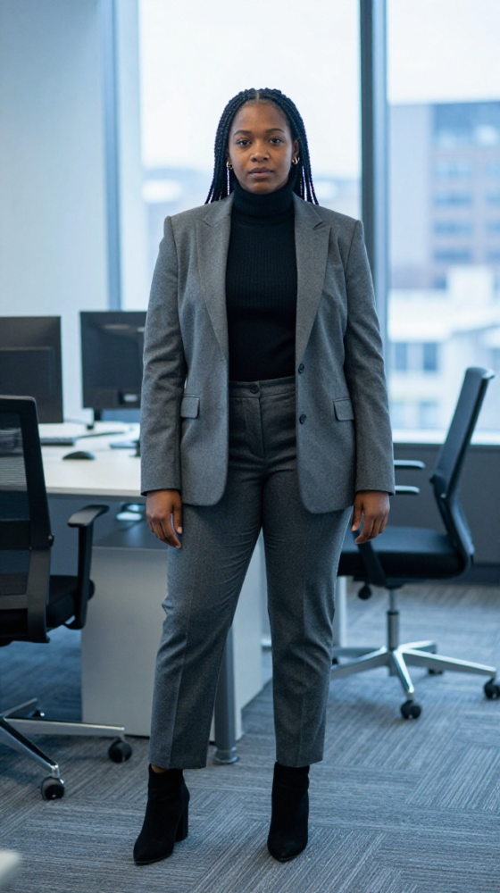 Turtleneck and Suit