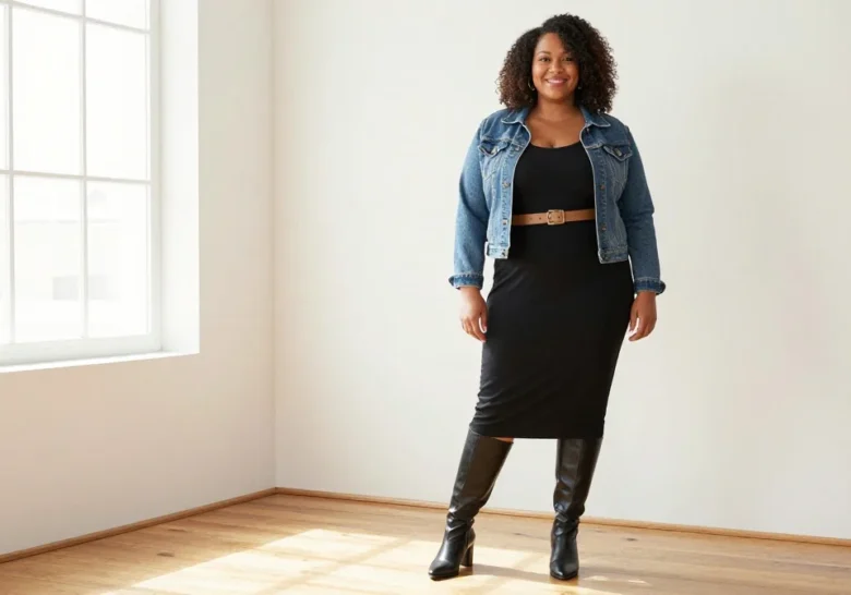 How to Wear Boots with Dresses