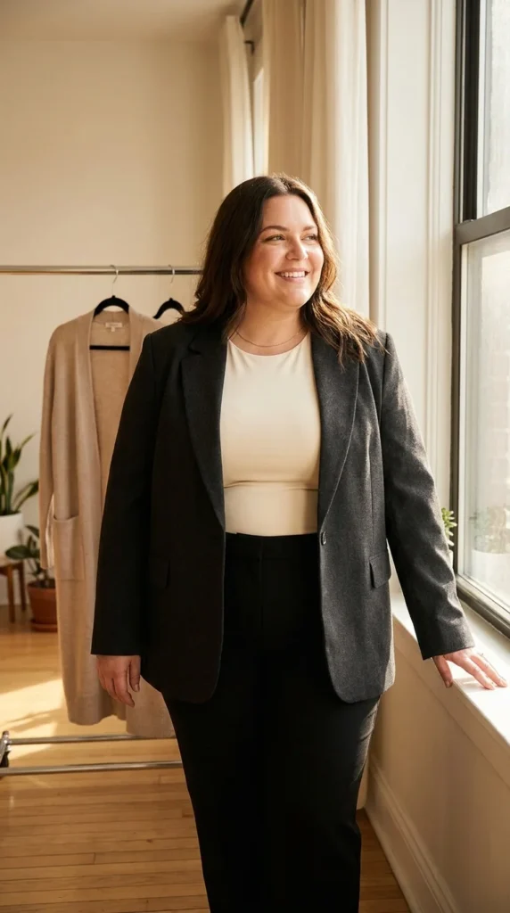 Layer And Finish With A Blazer