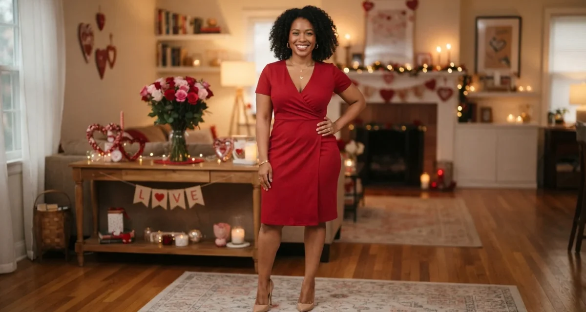 Valentine’s Day Outfit Inspiration for Curvy Women