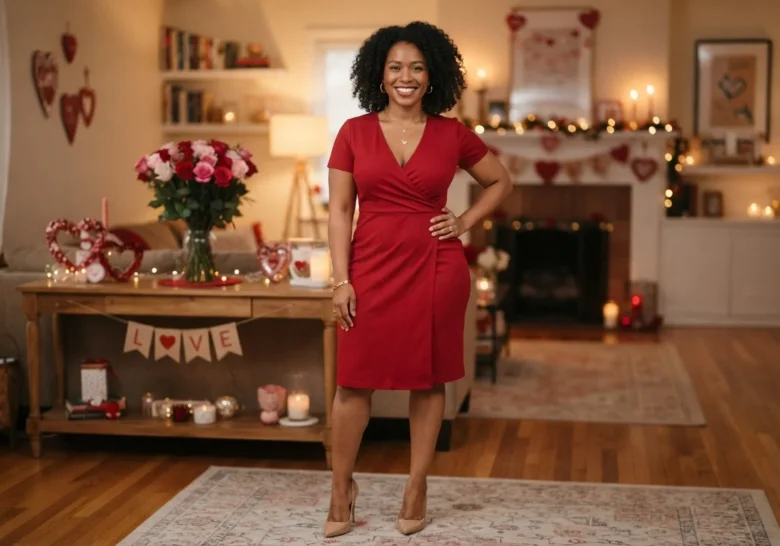 Valentine’s Day Outfit Inspiration for Curvy Women