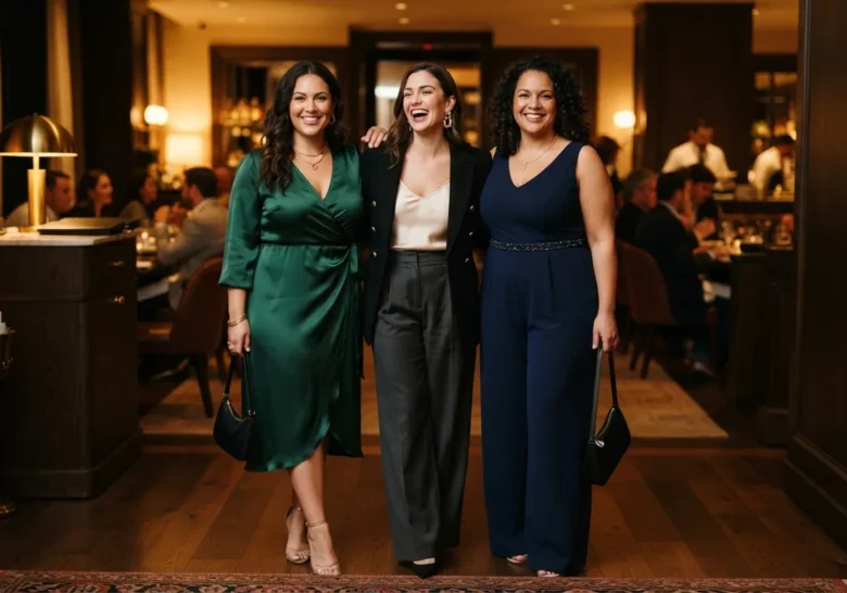 Dinner Outfits for Curvy, Midsize & Plus-Size Women