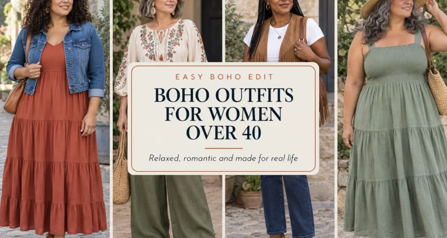 10 Boho Outfits for Women Over 40 Easy Looks to Try