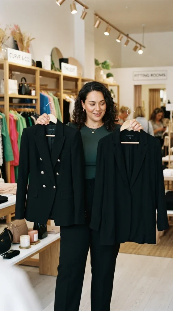 Choose Fabrics and Cuts That Create Shape