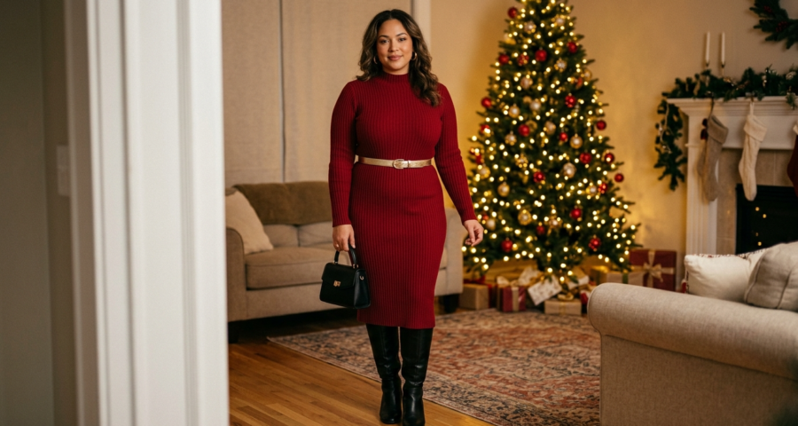 Christmas Outfit Idea for Women