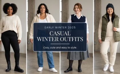 Early Winter Fashion Outfits 2025 Casual
