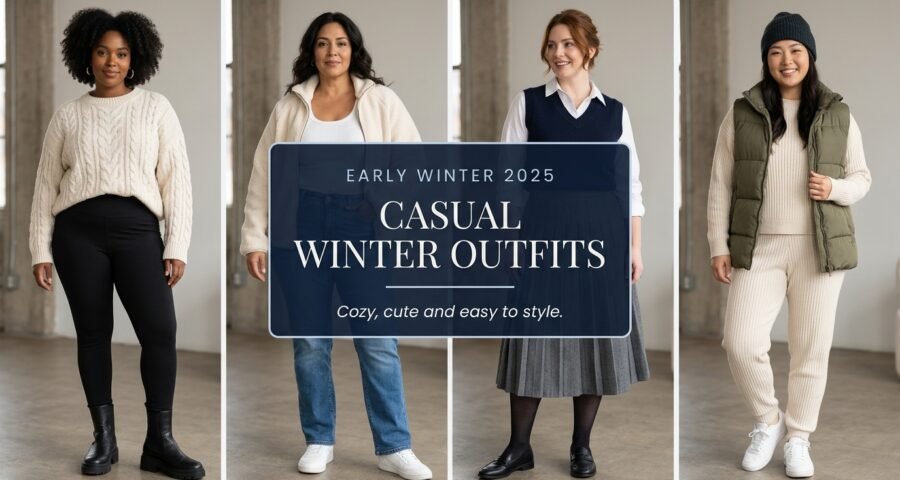 Early Winter Fashion Outfits 2025 Casual