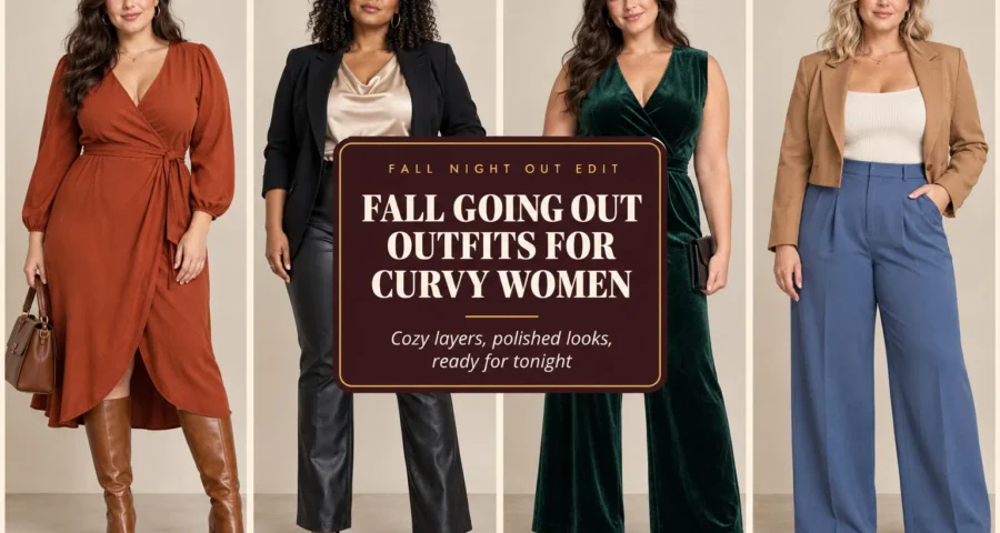 10 Fall Going Out Outfits for Curvy Women