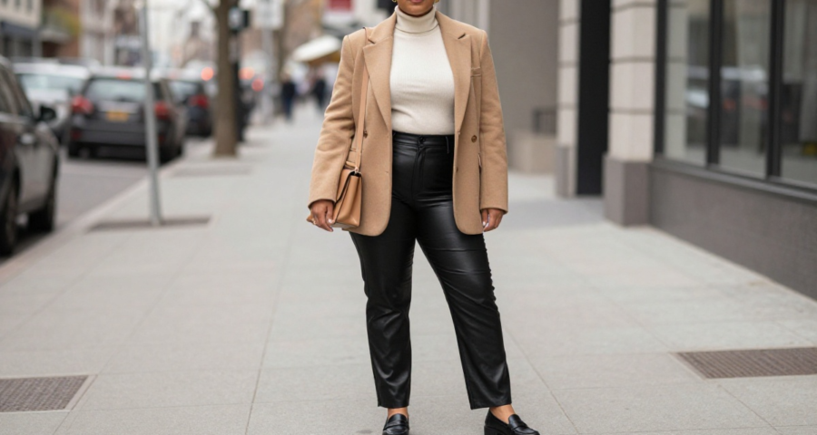 How to Wear Leather Pants