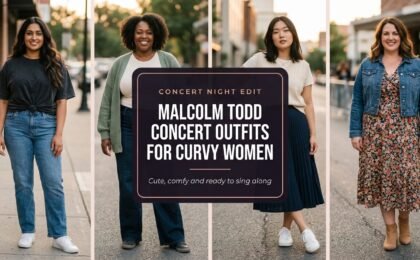Malcolm Todd Concert Outfits for Curvy Women