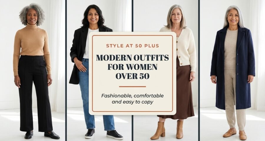 10 Stylish Outfits for Women Over 50