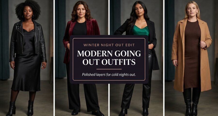 Modern Winter Going Out Outfits 2025 2026 Night Bar Ideas