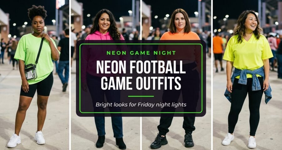 10 Neon Football Game Outfits for Curvy Women