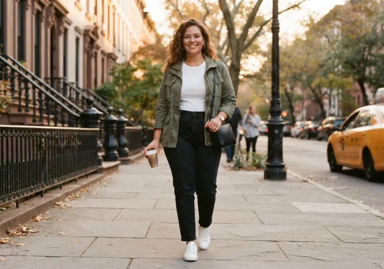 New York Outfits for Curvy Women