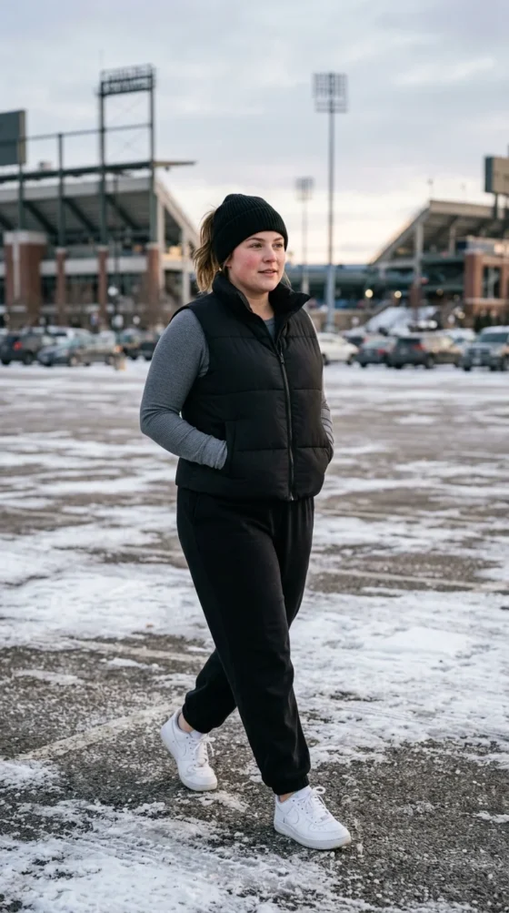 Puffer Vest & Joggers