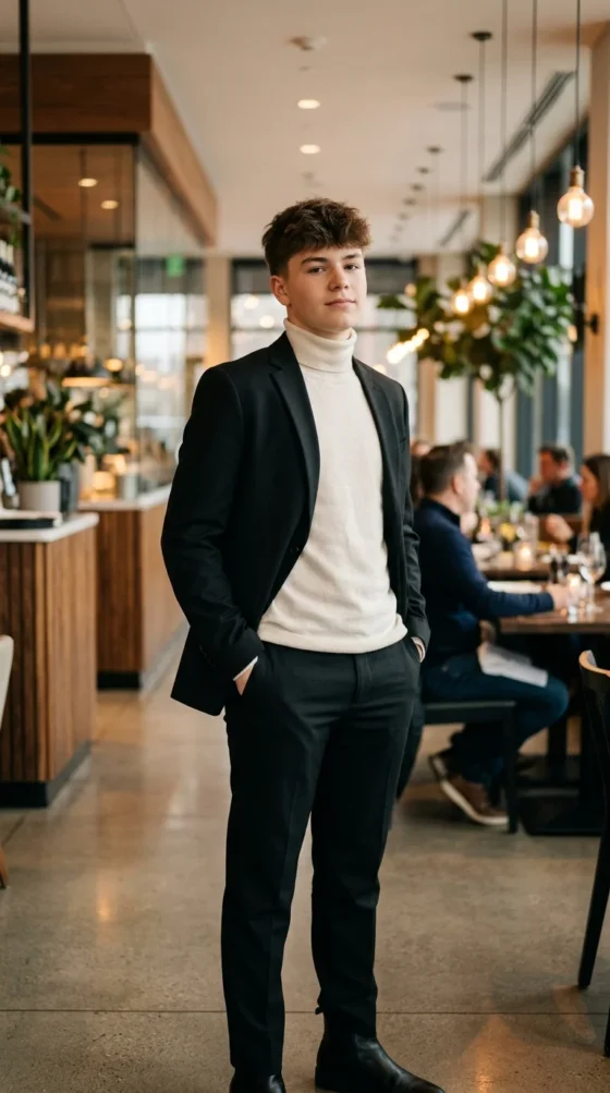 Sport Coat & Turtleneck