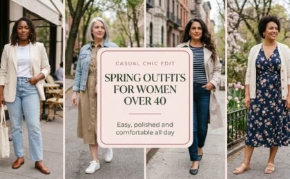 Spring Outfits for Women Over 40: 10 Casual Chic Looks