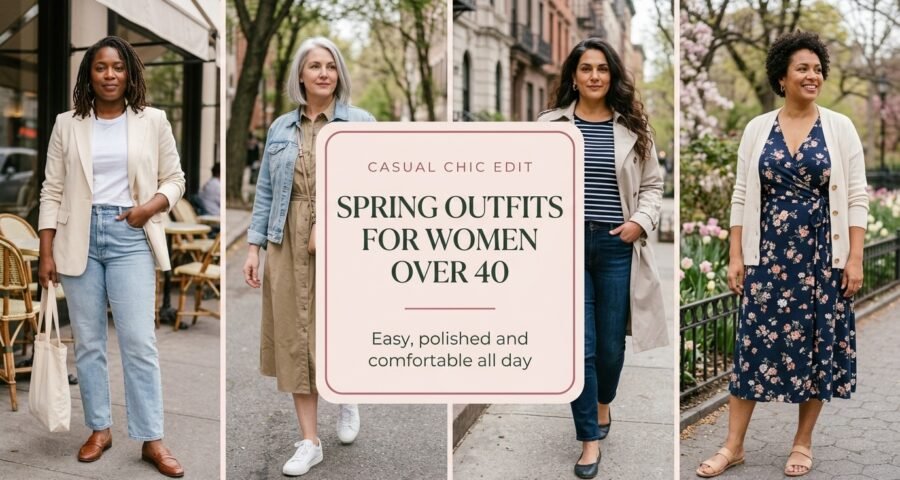 Spring Outfits for Women Over 40: 10 Casual Chic Looks