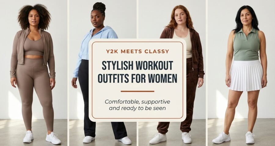 10 Stylish Workout Outfits for Women: Y2K Classy Gymwear