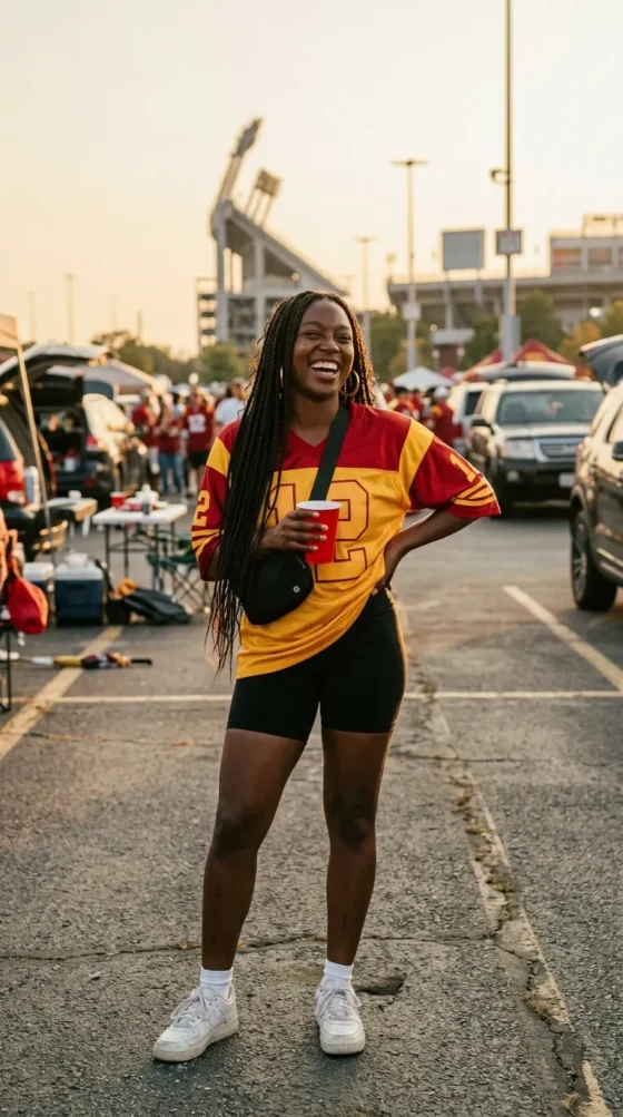 Team Jersey + Bike Shorts + Sneakers