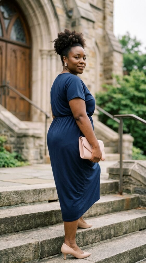 The Church Ceremony Column Dress