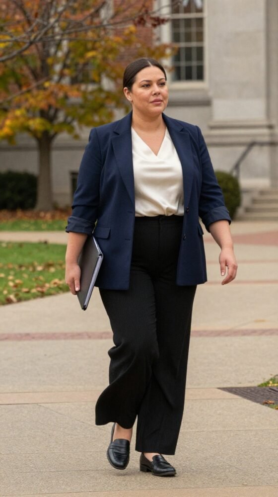 The Presentation-Day Blazer and Ponte Trousers