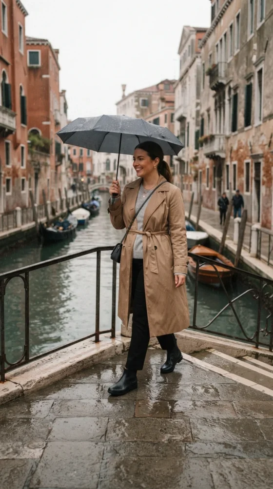 The Rainy Day in Venice