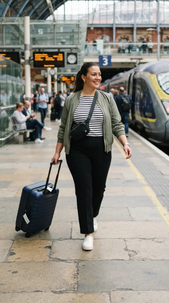 The Sporty Chic Travel Day