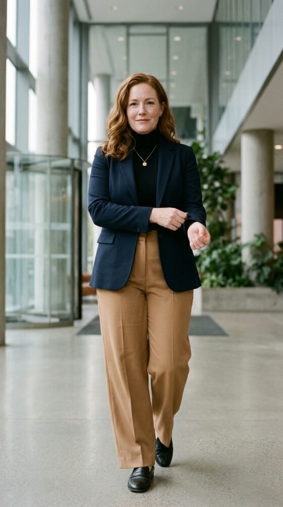 The Wide-Leg Trousers and Turtleneck