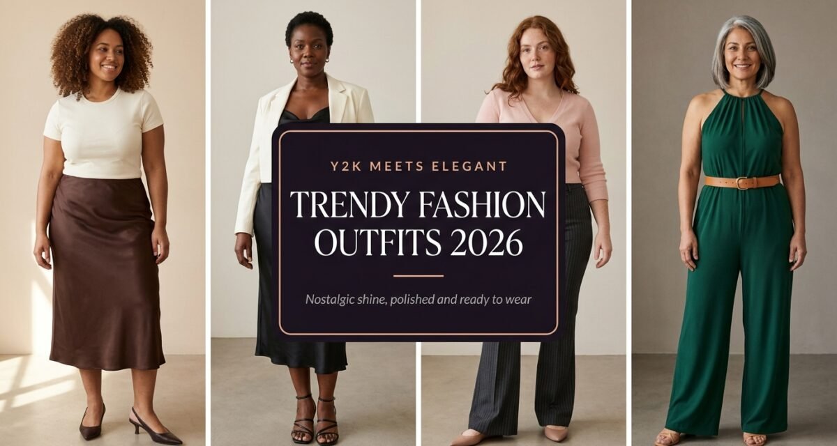 Trendy Fashion Outfits 2026: Y2K Elegant Style Ideas