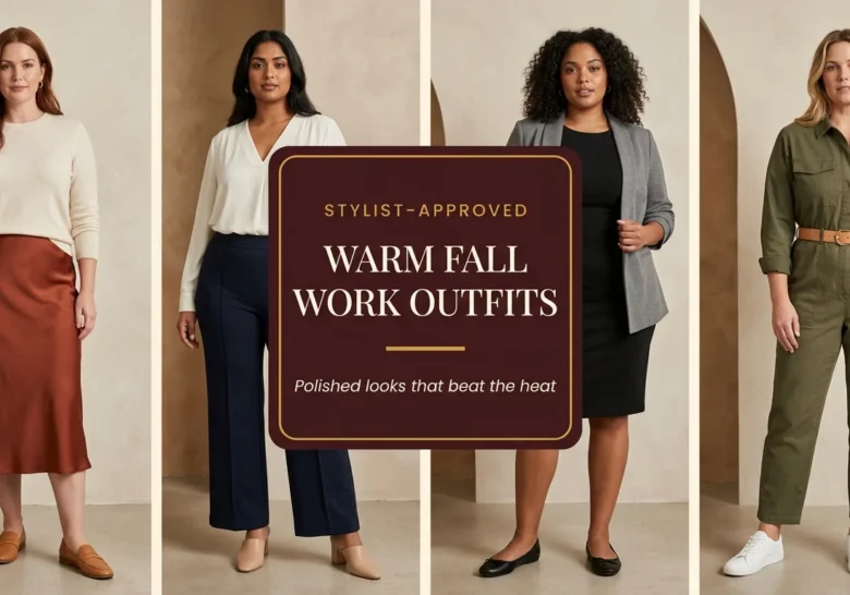 Warm Fall Business Casual Outfits for Women