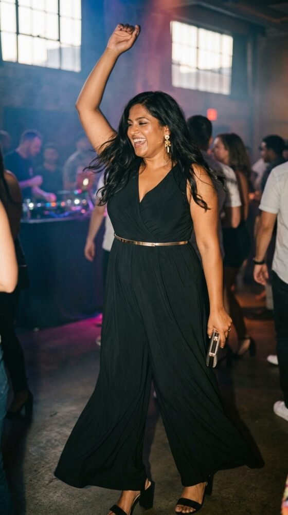 Wide-Leg Jersey Jumpsuit