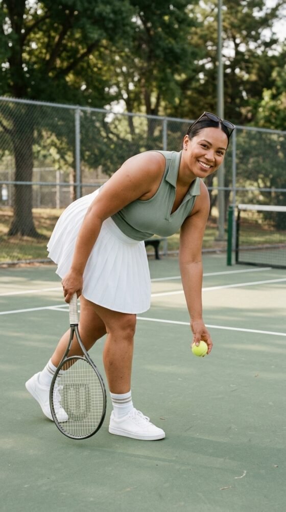 The Pleated Tennis Skirt Set