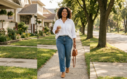 10 White Shirt Outfit Ideas for Curvy Women