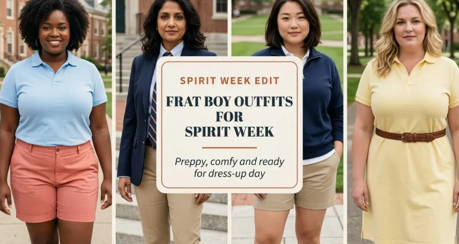 Frat Boy Outfits for Spirit Week: 10 Looks for Curvy Women